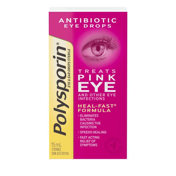 polysporin eye and ear drops box